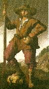 Francisco de Zurbaran david oil painting